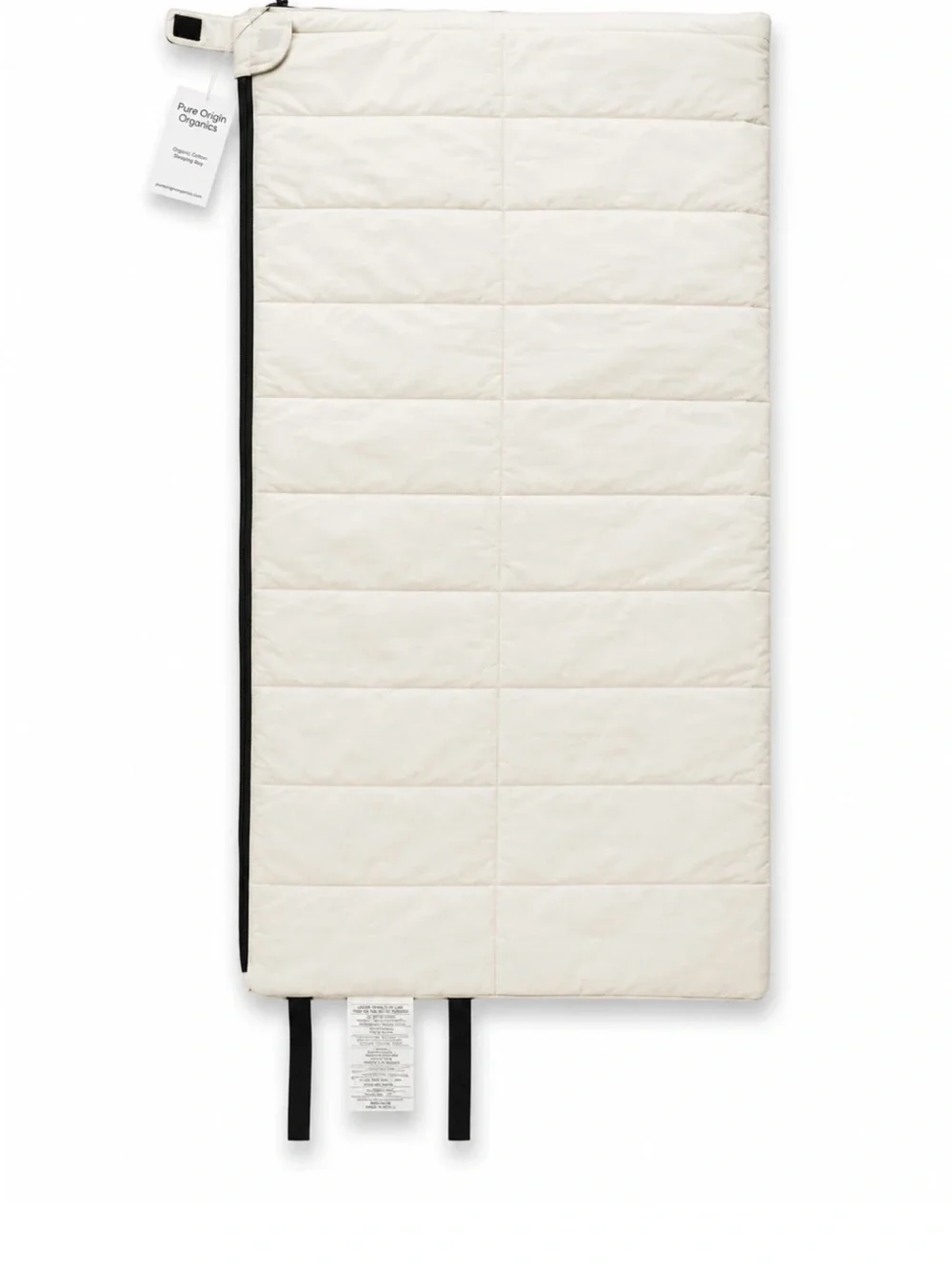 Organic Cotton Sleeping Bag, New, Adult Size 80 x 36, Undyed Natural, Sleep Sack